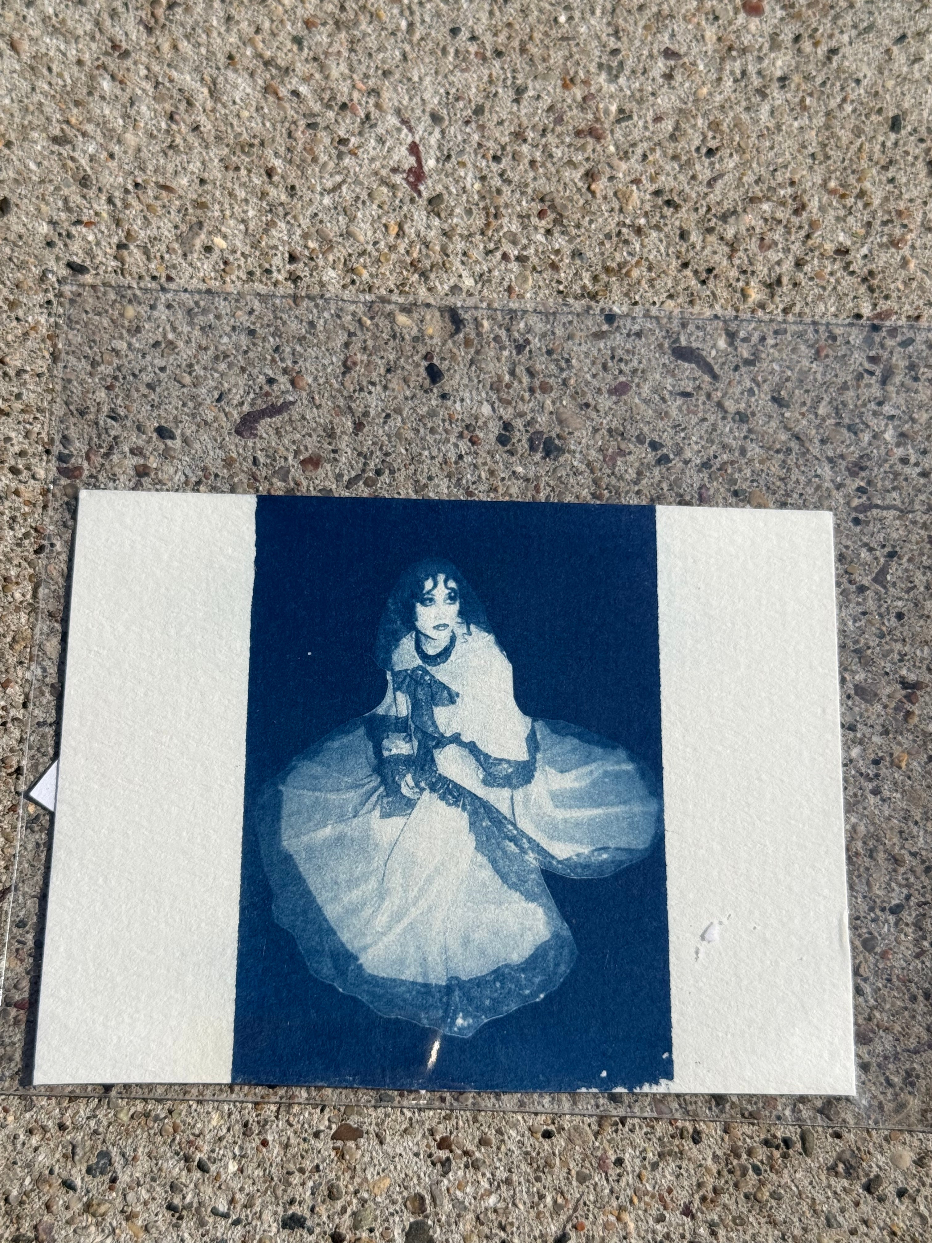 Small Chappell Roan Cyanotype