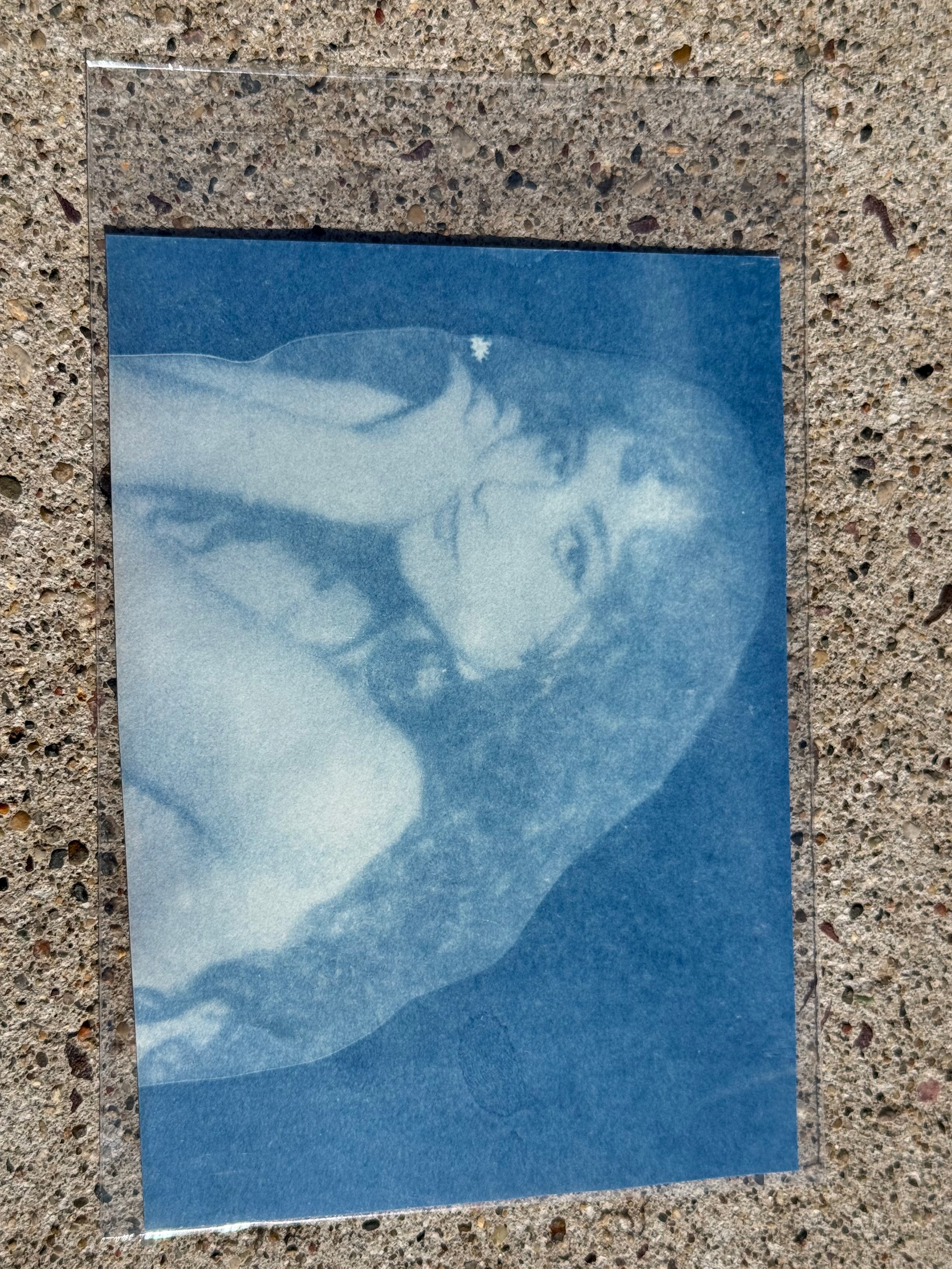Chappell Roan Practice Cyanotype